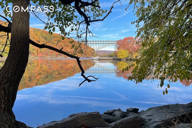 property view of water