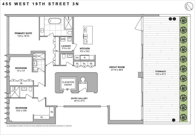 view of layout