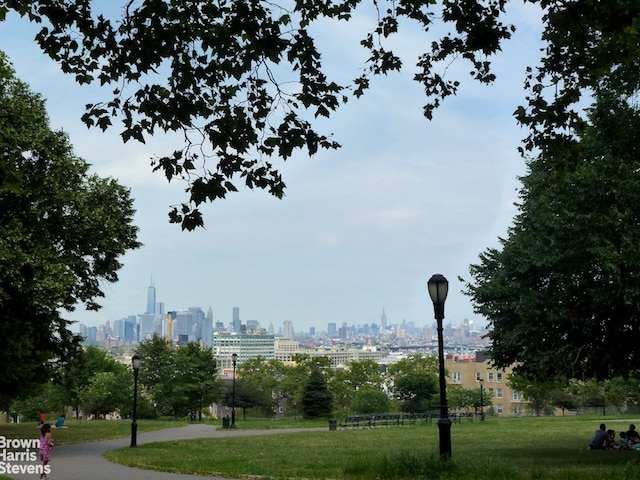 view of community with a yard