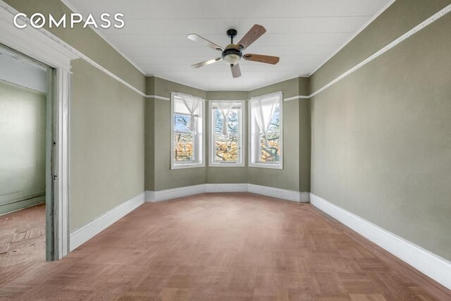 empty room with carpet floors