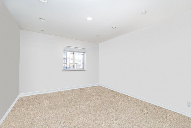 empty room featuring carpet floors