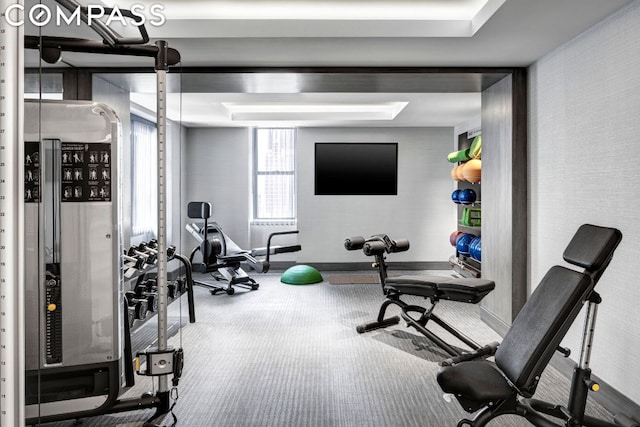 2 E 55th St Unit 1018W35, New York City, NY 10022 - view of workout room