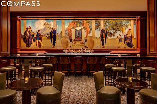 2 E 55th St Unit 1018W35, New York City, NY 10022 - bar featuring carpet floors