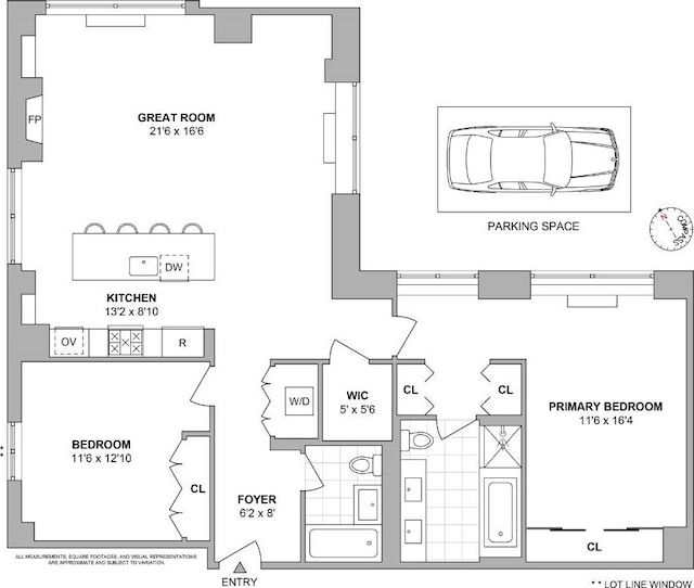 view of layout