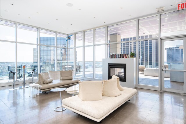 75 Wall St Unit 31P, New York City, NY 10005 - lobby featuring expansive windows