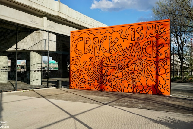 view of gate