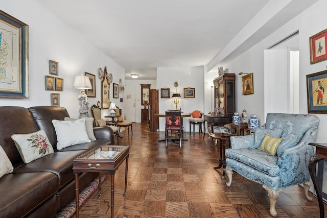 view of living room