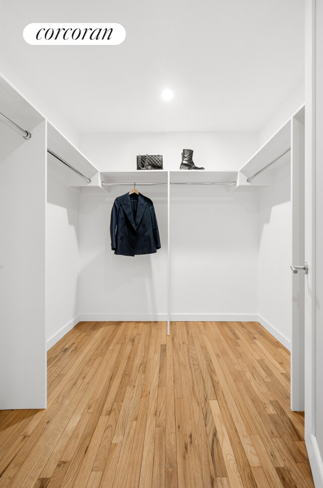 176 Broadway Unit 3C, New York City, NY 10038 - spacious closet with light wood-type flooring