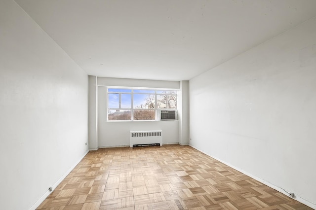 2727 Palisade Ave Unit 16-Ab, New York City, NY 10463 - spare room with radiator and baseboards