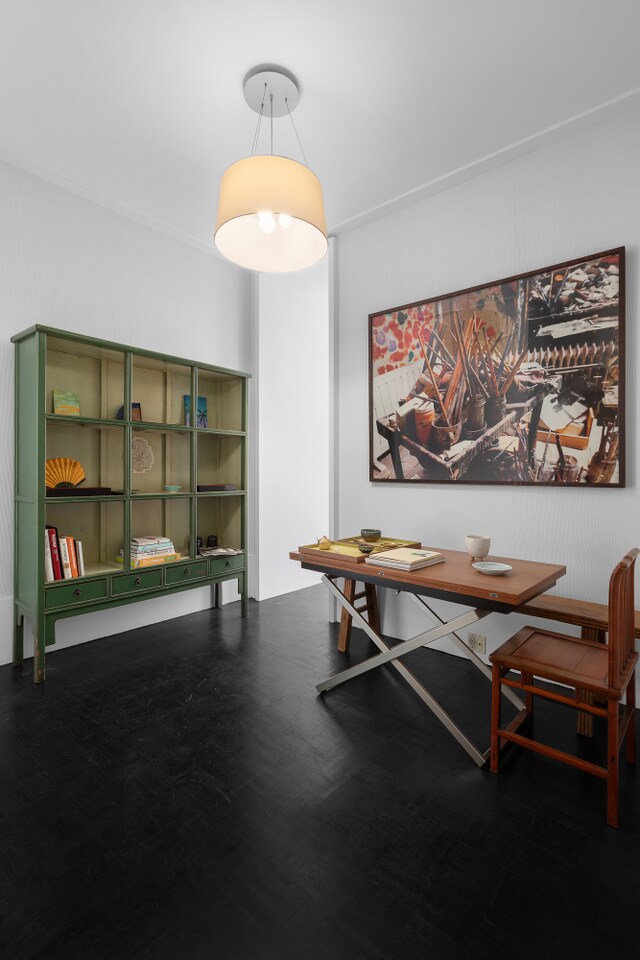 view of dining area