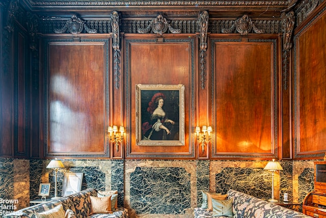 15 E 63rd St, New York City, NY 10065 - bedroom view of decorative backsplash