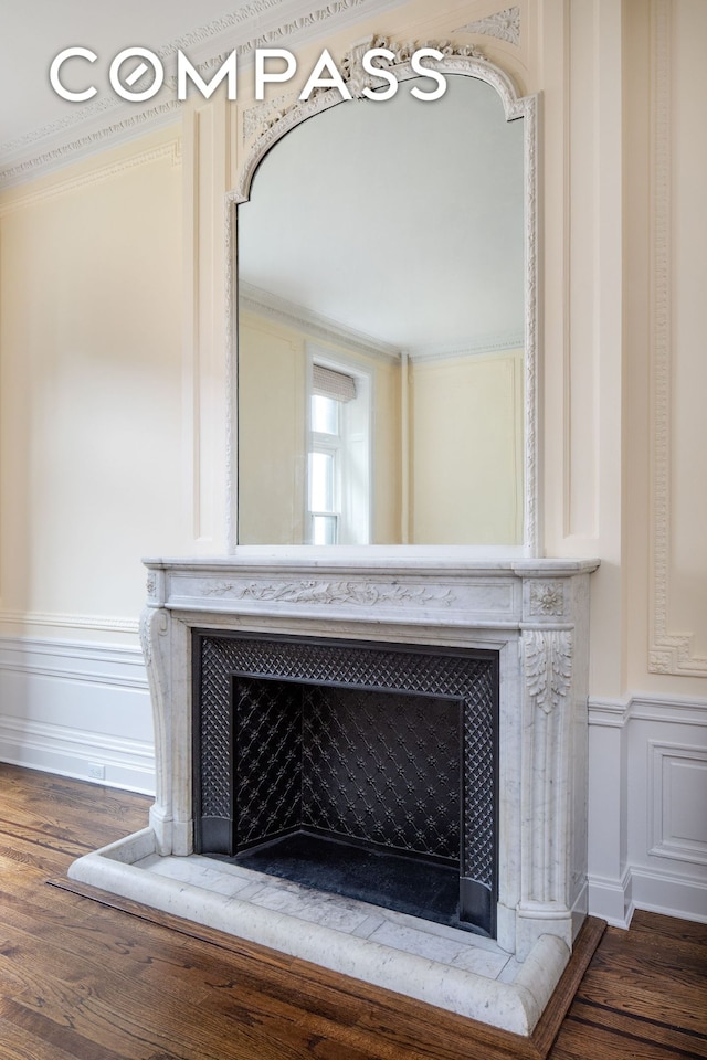 view of room details