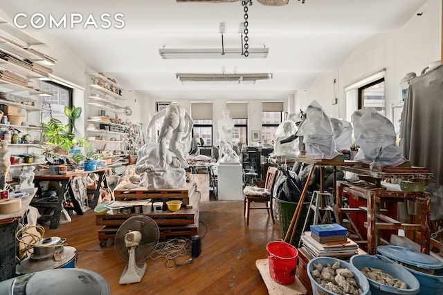 57 Warren St Unit 7, New York City, NY 10007 - misc room with hardwood / wood-style flooring