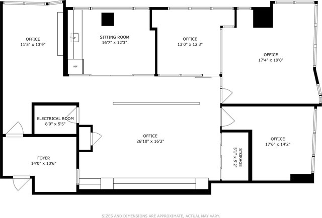 50 W 47th St Unit 1808, New York City, NY 10036 - room layout