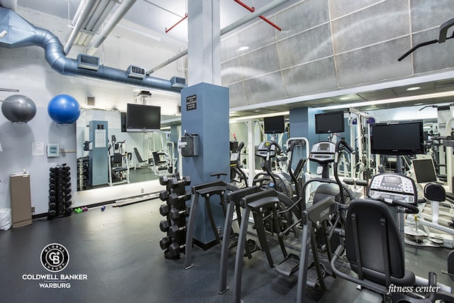 view of exercise room