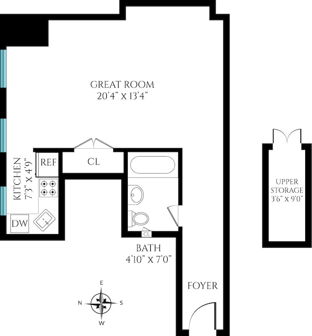 23 Waverly Pl Unit 3B, New York City, NY 10003 - view of home floor plan