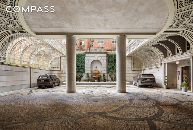 20 E End Ave Unit 4C, New York City, NY 10028 - exterior space with a parking garage