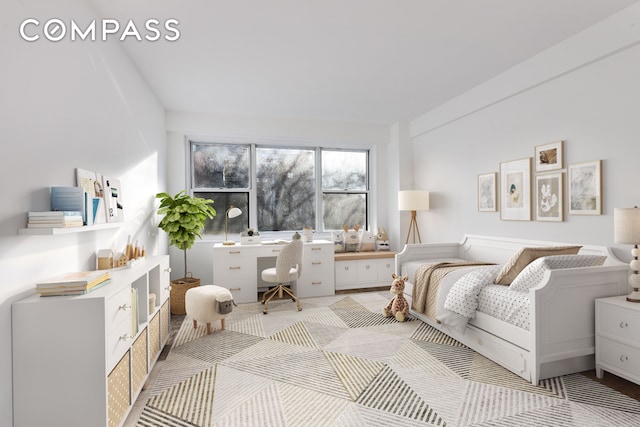 150 E 61st St Unit 5C, New York City, NY 10065 - bedroom featuring an office area