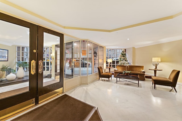 view of building lobby