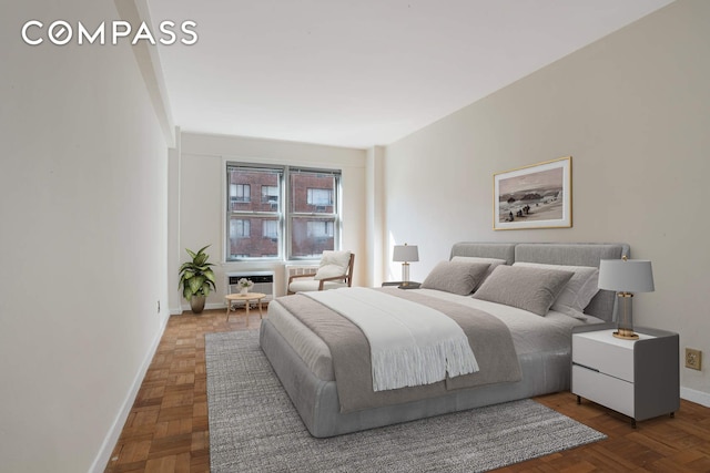 515 E 85th St Unit 8C, New York City, NY 10028 - bedroom with baseboards