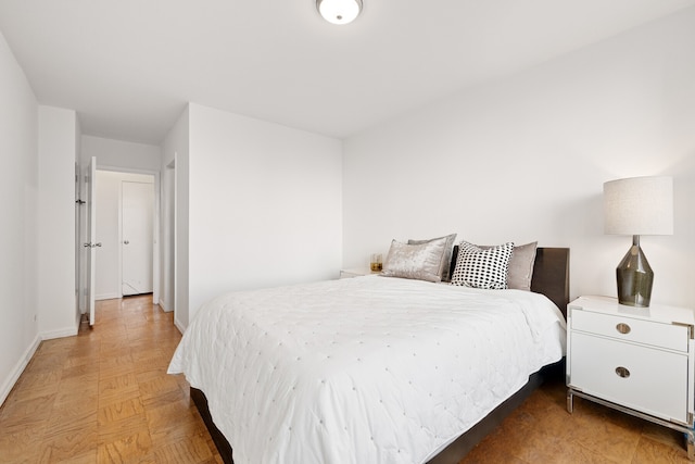 245 E 54th St Unit 30K, New York City, NY 10022 - bedroom with baseboards