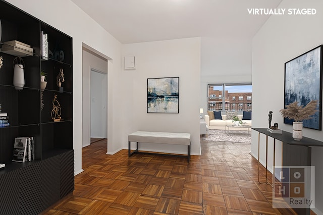 577 Grand St Unit F1904, New York City, NY 10002 - hallway featuring baseboards