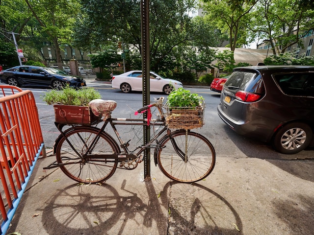 view of vehicle parking