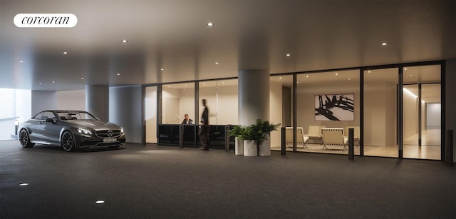 view of community lobby