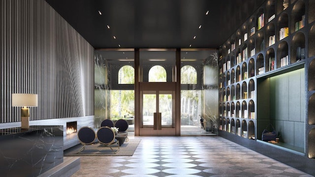 view of community lobby