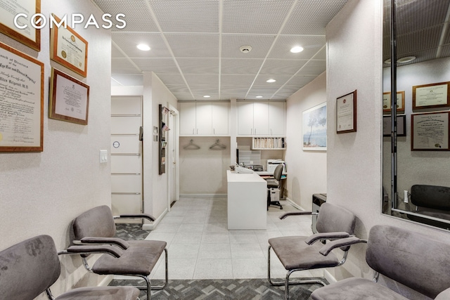 115 E 61st St Unit 1C, New York City, NY 10065 - office featuring recessed lighting and baseboards
