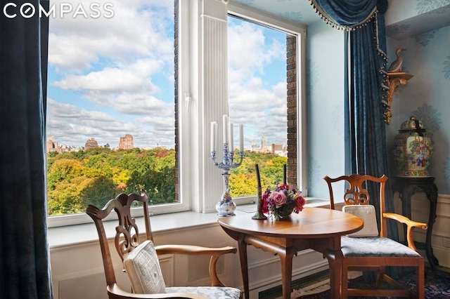 view of sitting room