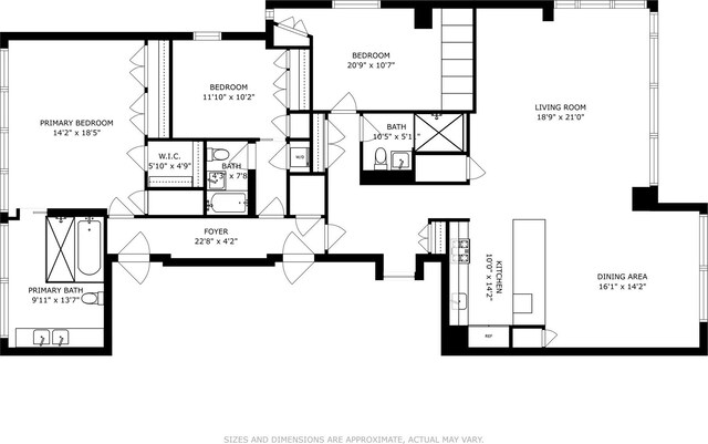 515 W 23rd St Unit 6Flr, New York City, NY 10011 - plan