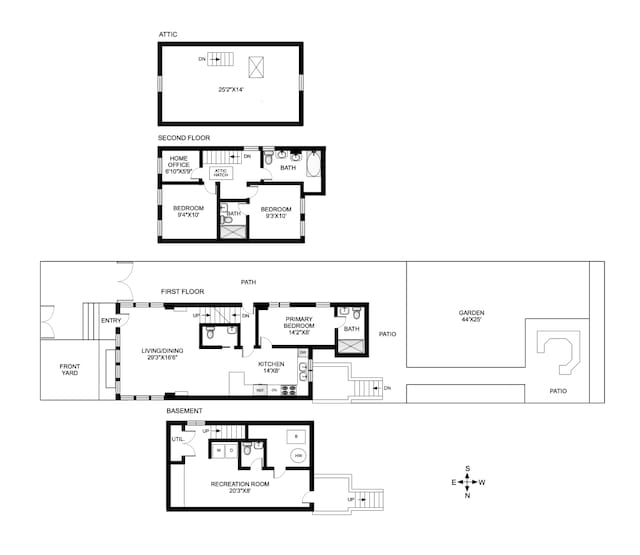 1542 E 22nd St, New York City, NY 11210 - view of room layout