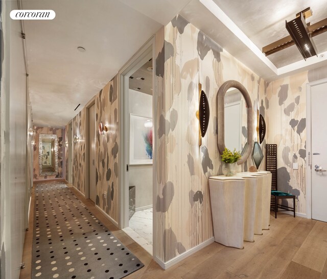 bedroom featuring light hardwood / wood-style floors