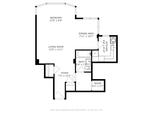 living room featuring hardwood / wood-style floors and cooling unit