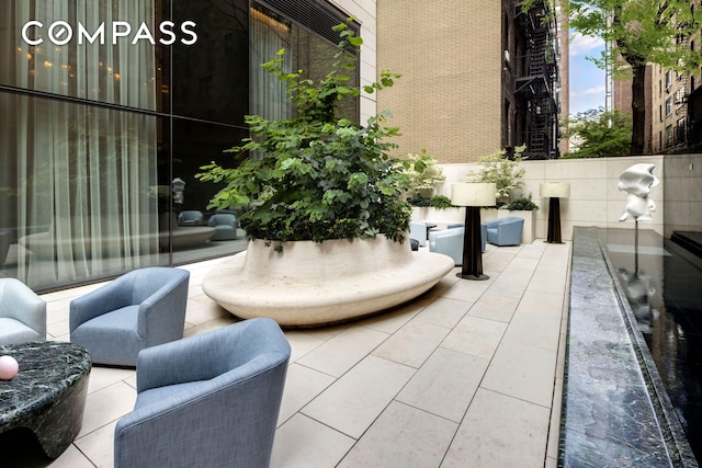 430 E 58th St Unit 16A, New York City, NY 10022 - view of patio