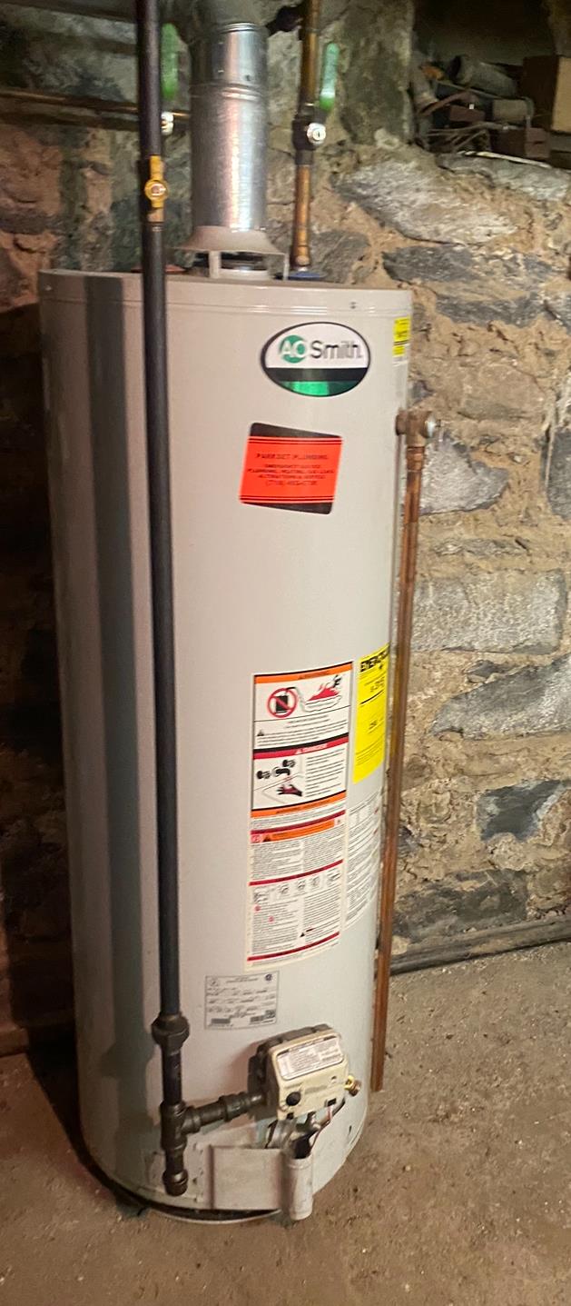 utilities with gas water heater