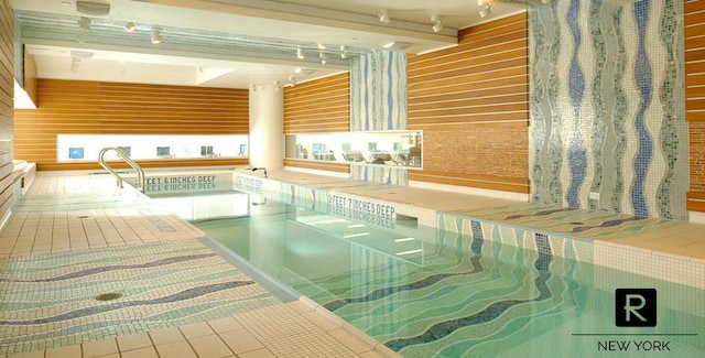view of indoor pool
