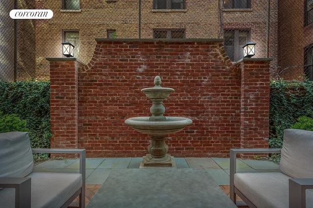 view of patio / terrace with an outdoor living space