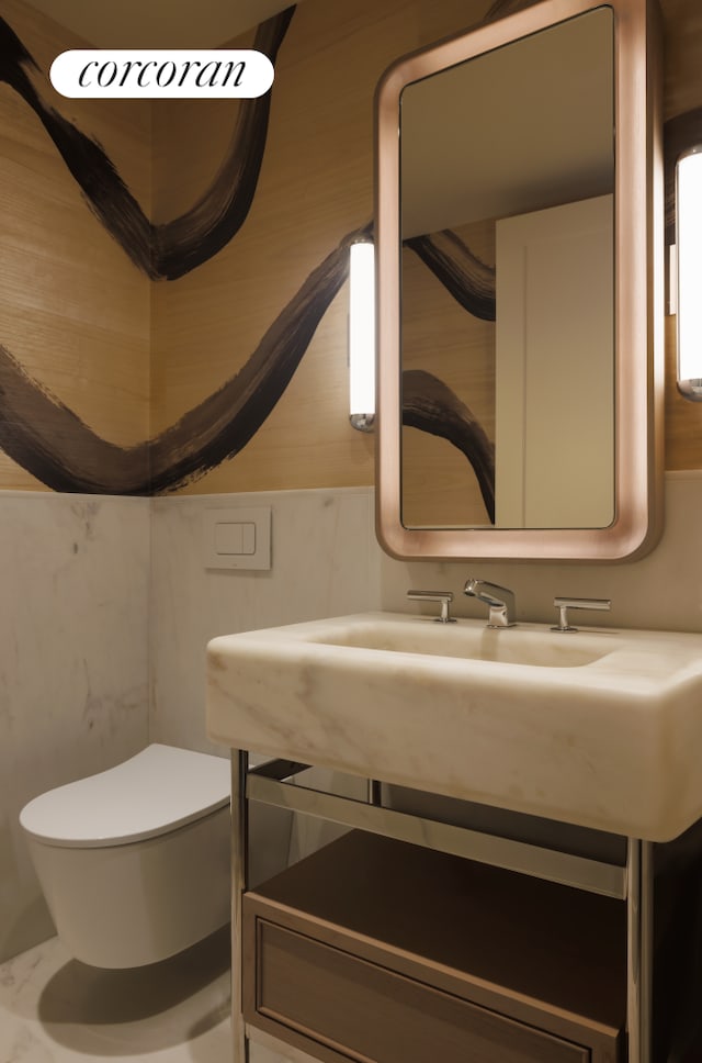 720 W End Ave Unit 8B, New York City, NY 10025 - bathroom featuring toilet and vanity