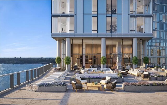 30 Riverside Blvd Unit 20-K, New York City, NY 10069 - exterior space with a water view