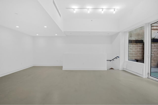 459 W 18th St Unit 1, New York City, NY 10011 - spare room featuring recessed lighting and baseboards