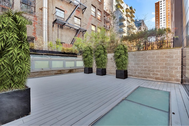 459 W 18th St Unit 1, New York City, NY 10011 - view of deck