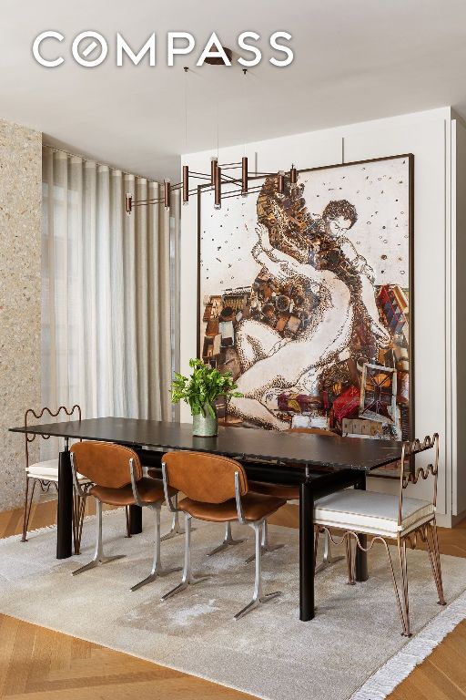 dining room featuring wood-type flooring