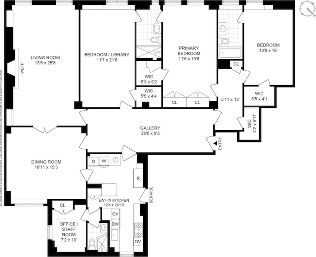485 Park Ave Unit 4B, New York City, NY 10022 - room layout