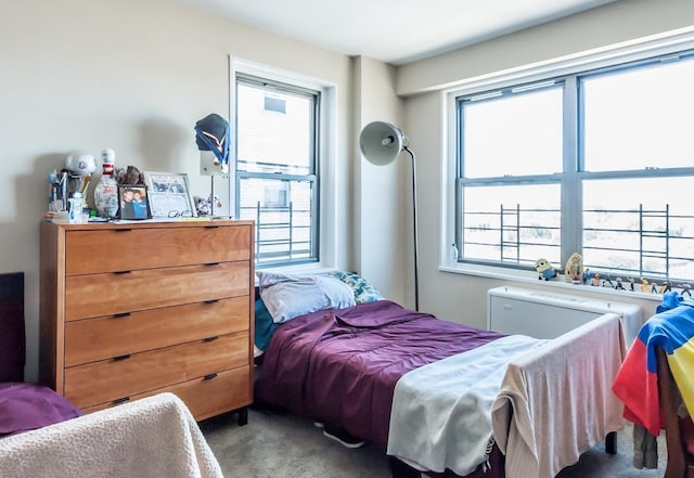 bedroom featuring carpet floors