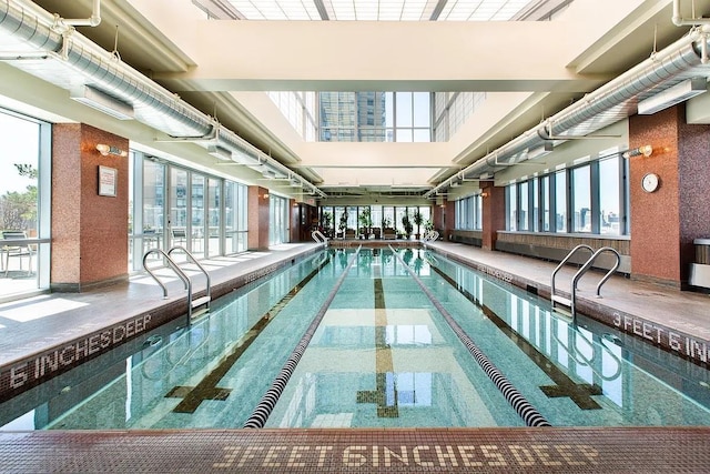 46-30 Center Blvd Unit 103, New York City, NY 11109 - view of indoor pool
