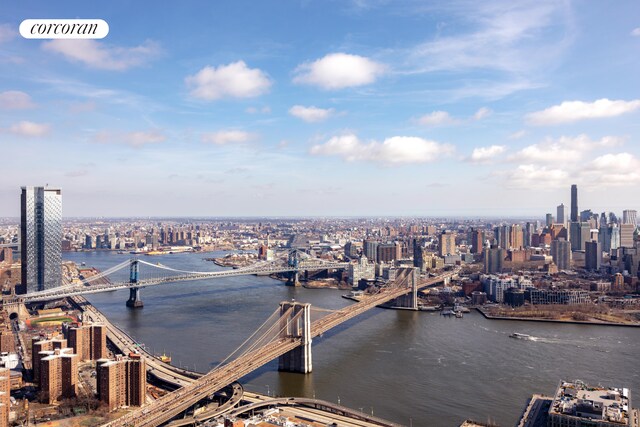 130 William St Unit Loggia59B, New York City, NY 10038 - view of dock with a city view and a water view