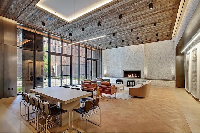 view of community lobby