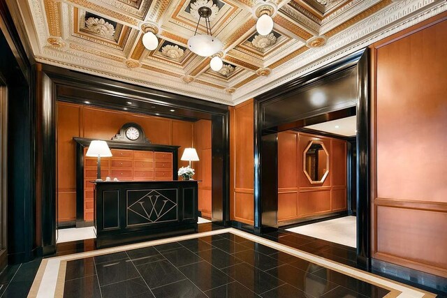 view of reception area